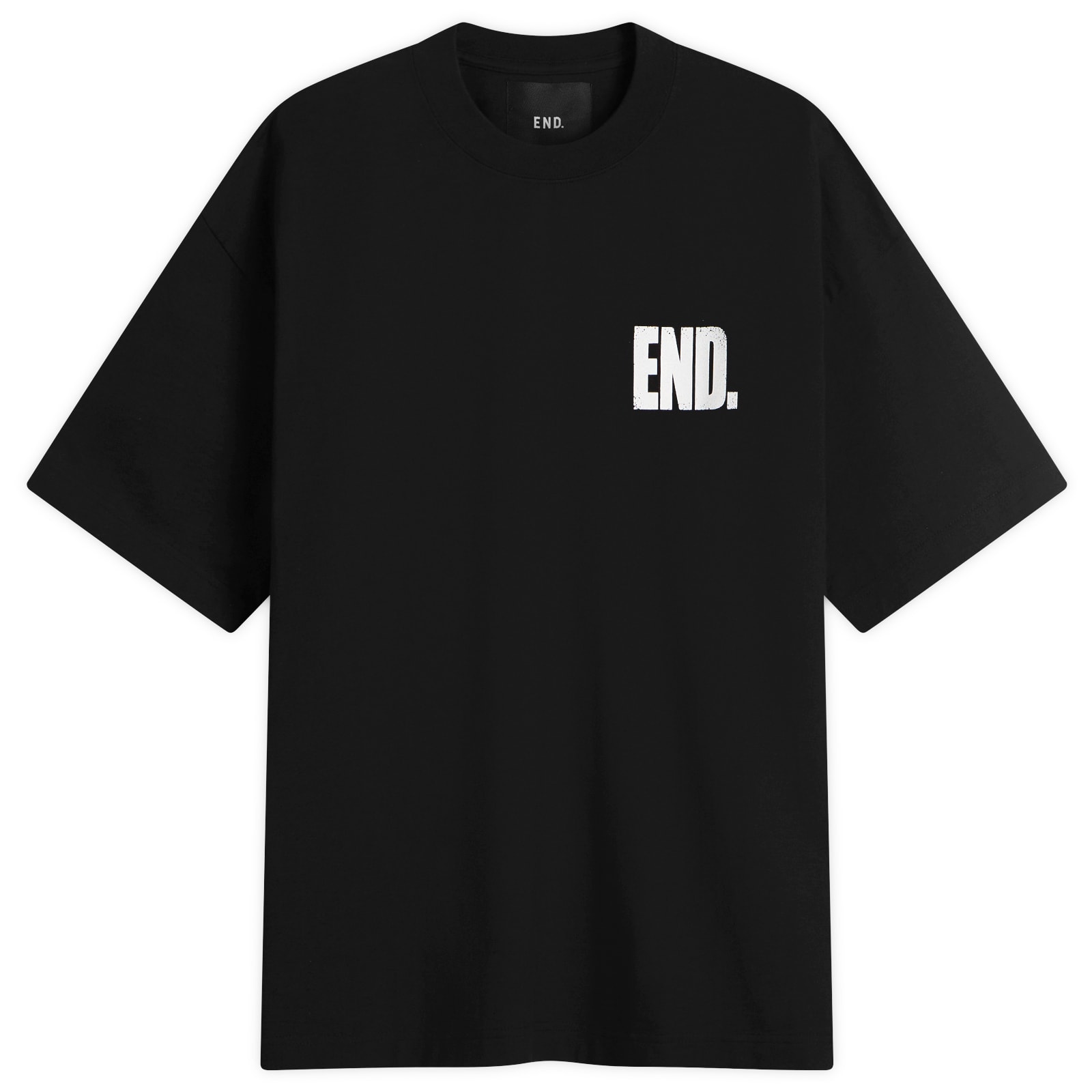 END. Glasgow T-Shirt in Black, Size X-Small
