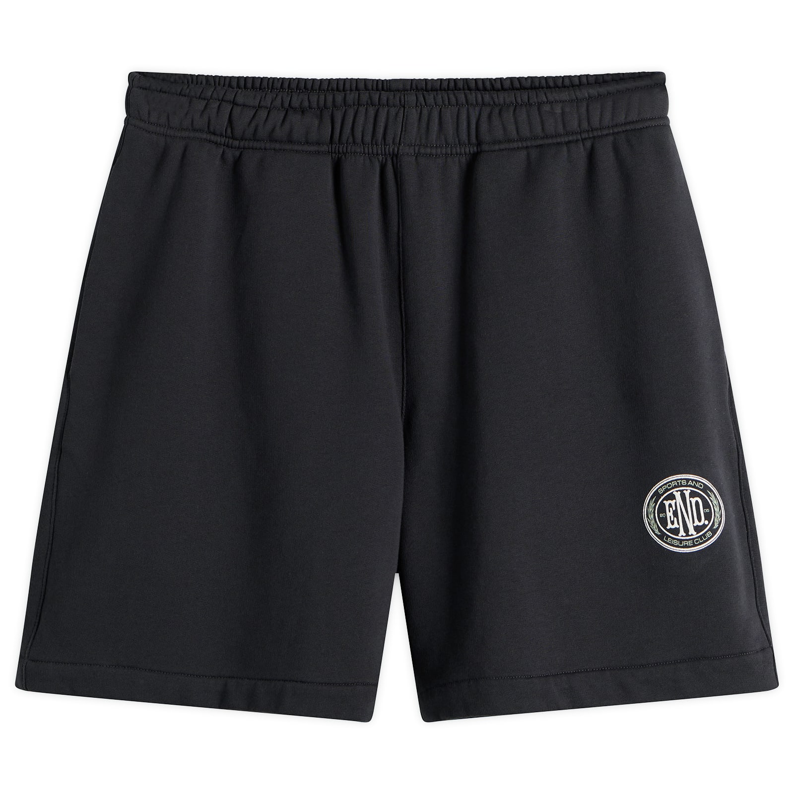 END. Men’s Drawstring Sweat Short Cinder Black