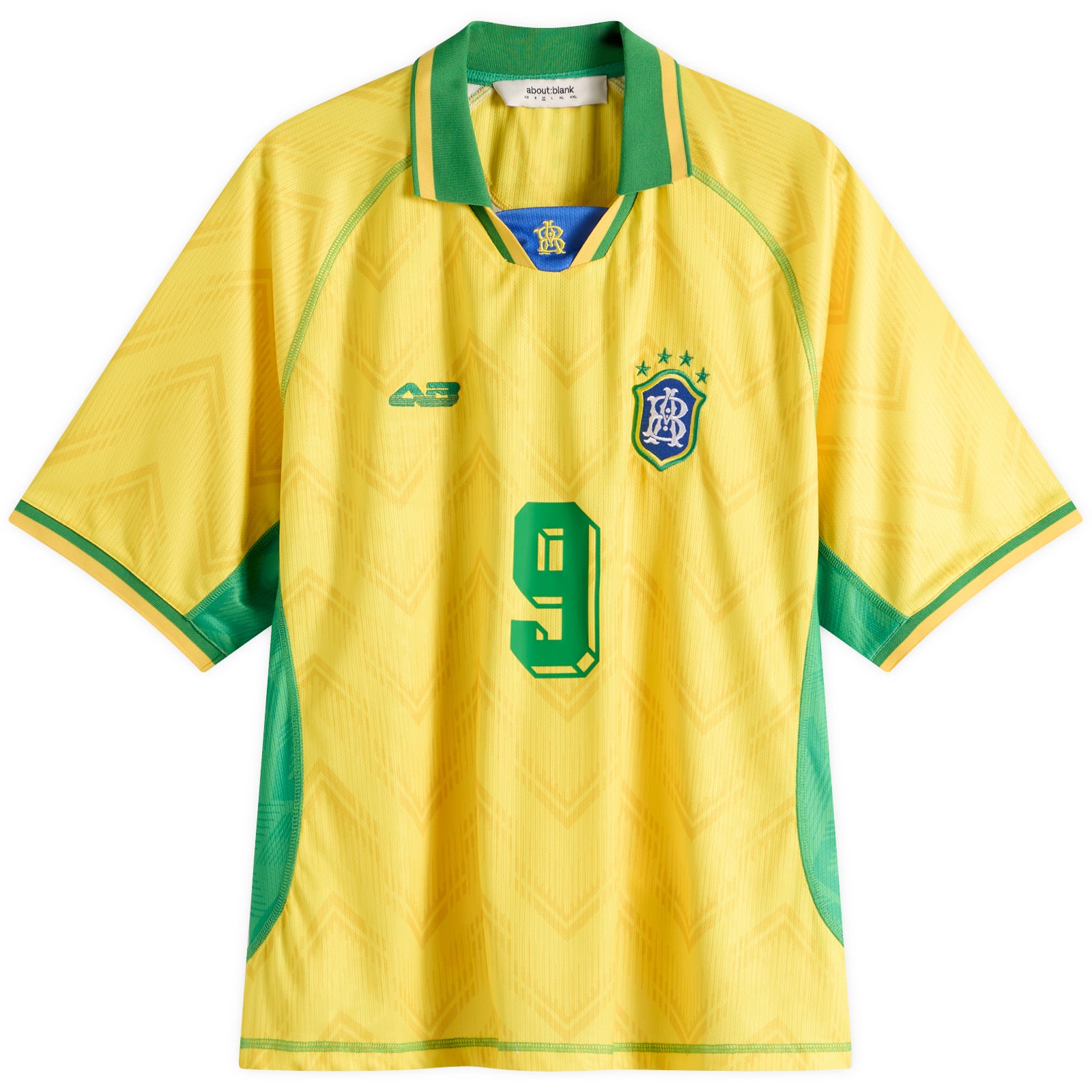 about:blank Men’s Football Jersey Yellow/Green