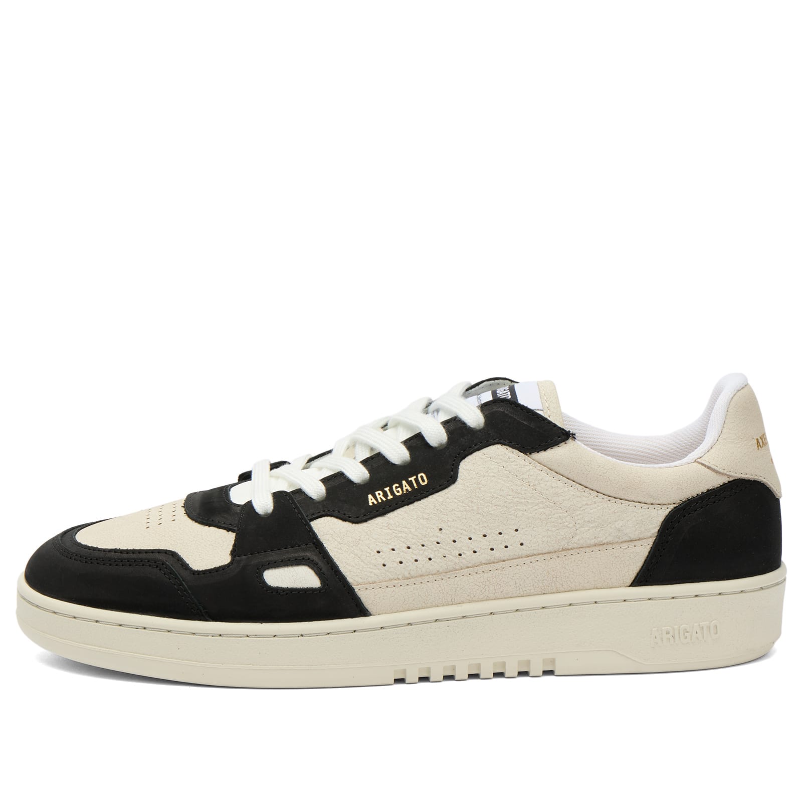 Axel Arigato Men's Beige/Black Dice Lo Sneaker