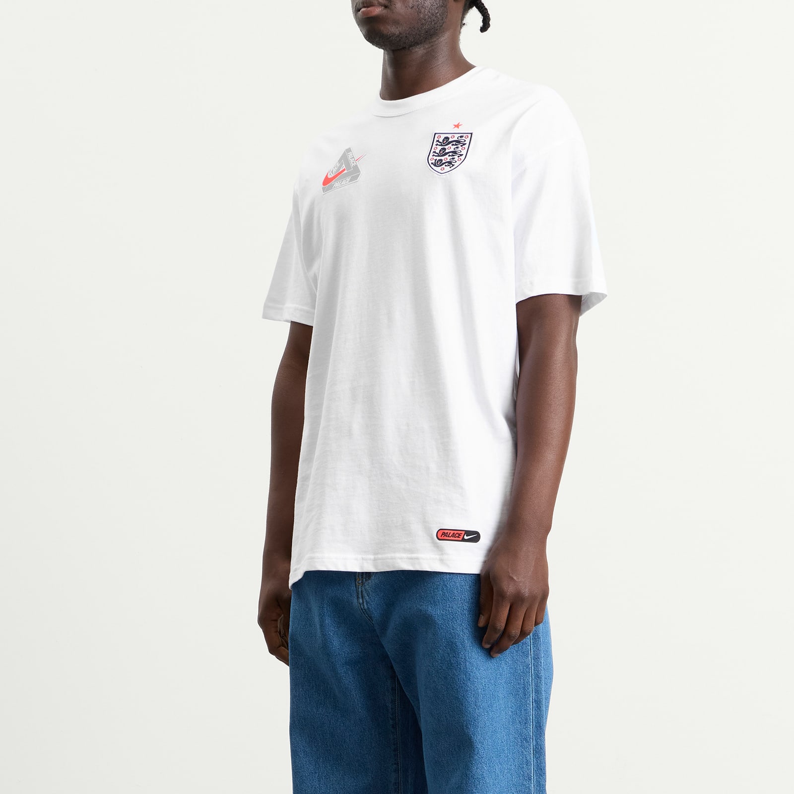 Nike Men's x Palace England T-Shirt White | IM6598-100 | FOOTY.COM