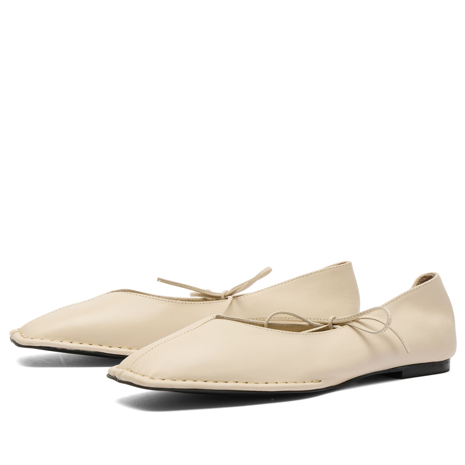 Alohas Sway Leather Ballet Flats — foto 2