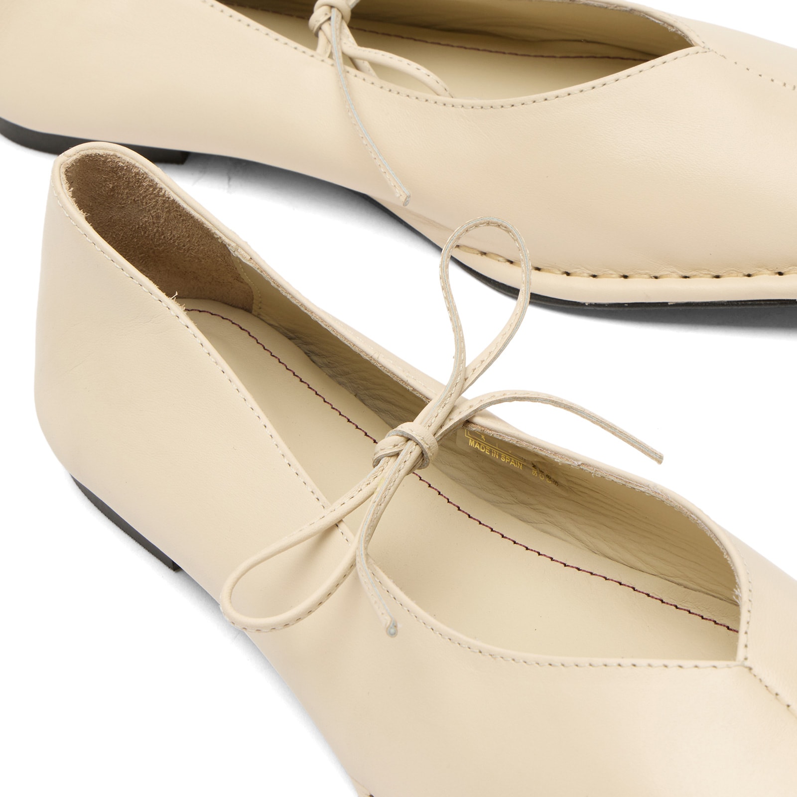 Alohas Sway Leather Ballet Flats — foto 4