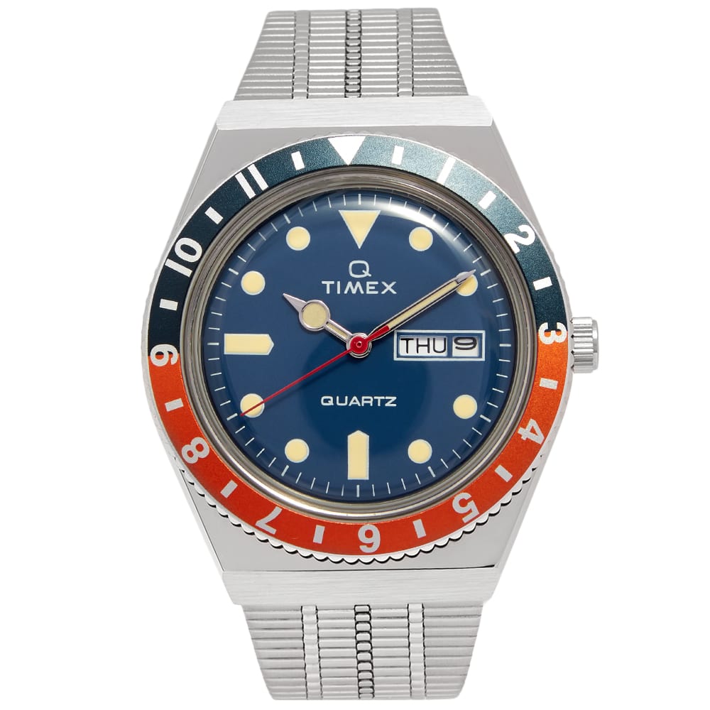 Click to view more detailed imagery on our partner's website Timex Archive Q Timex Reissue Watch In Silver
