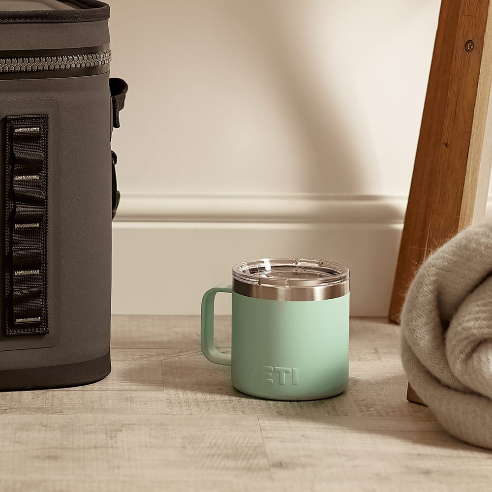 yeti seafoam coffee mug