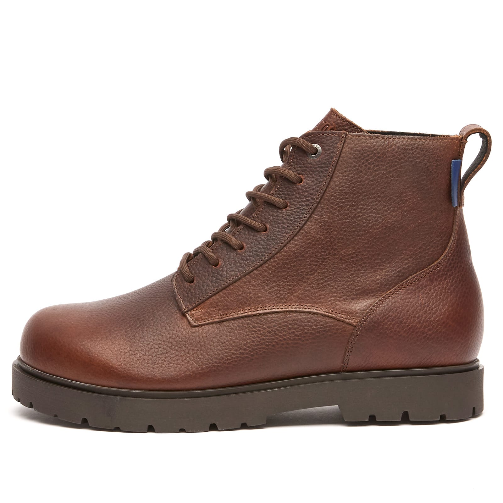 Birkenstock Men's Highwood Lace Mid Waterproof Boots Chcocolate Leather - 1030961