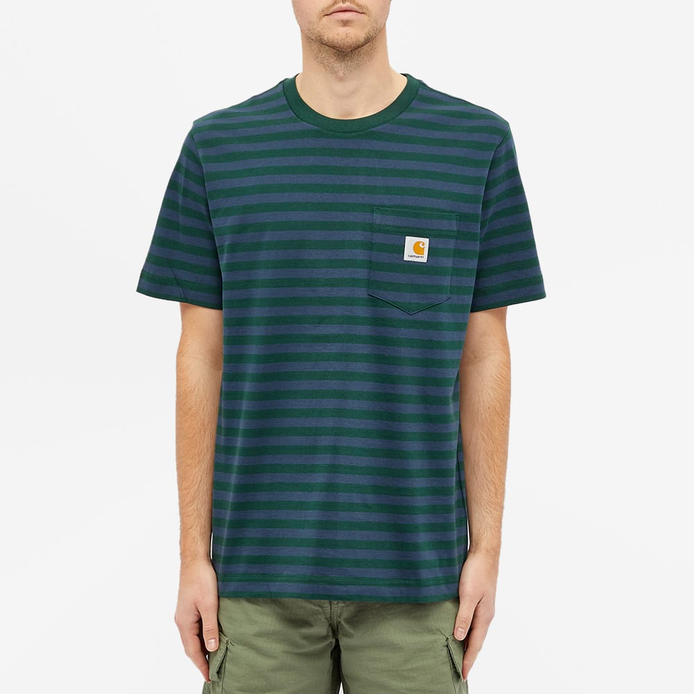 Carhartt WIP Parker Stripe Pocket Tee 