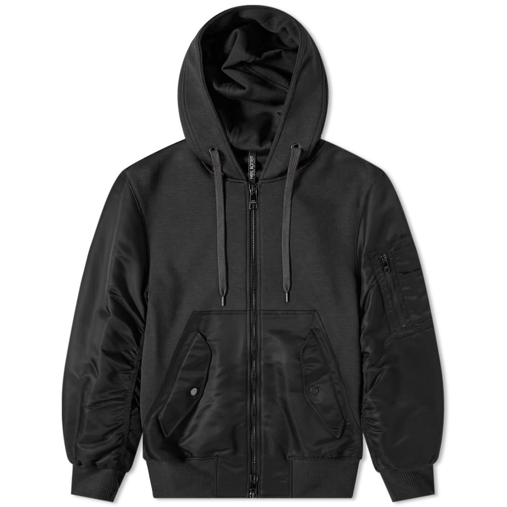 MA 1 Sleeve Zip Hoodie