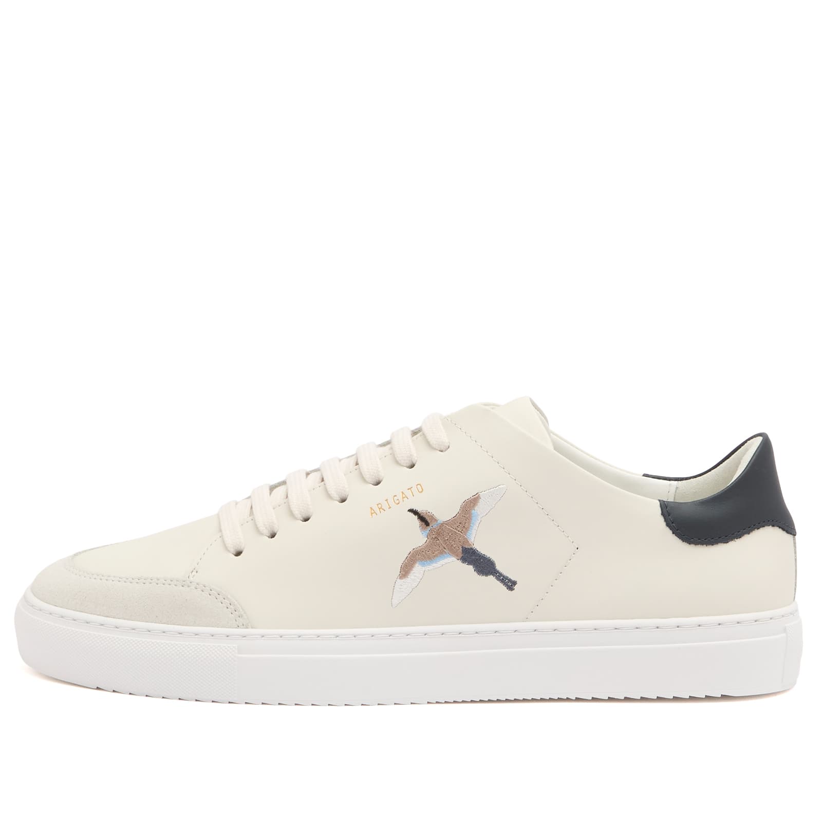 Axel Arigato Men's White/Dark Blue Clean 90 Bee Bird Sneaker
