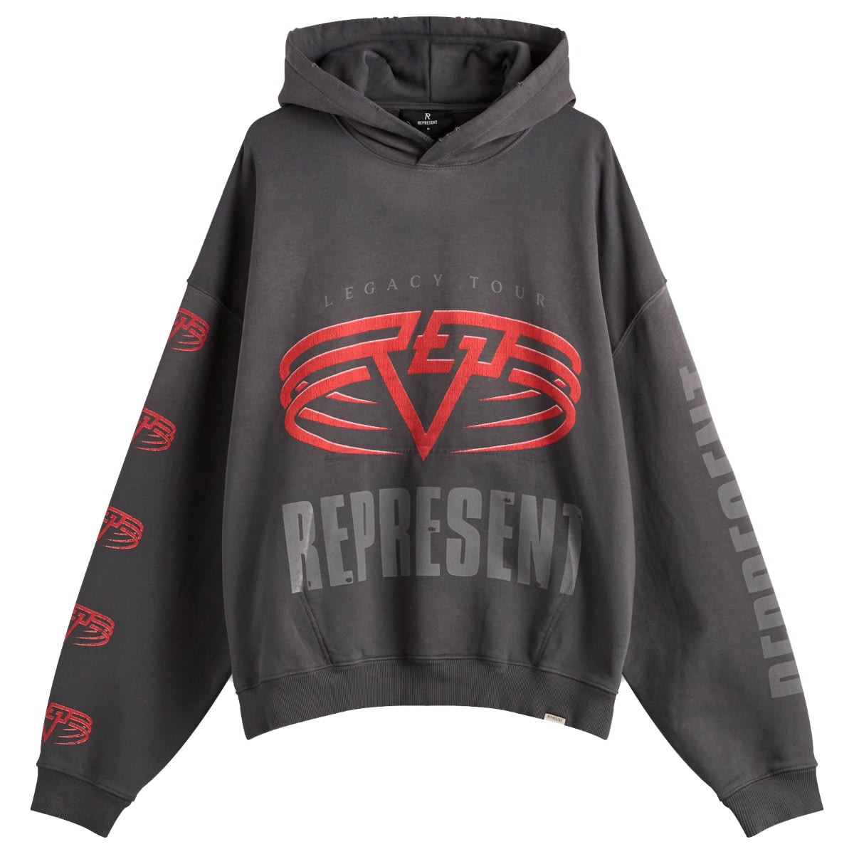 Represent Men’s Living Legacy Tour Hoodie Sun Fade Grey