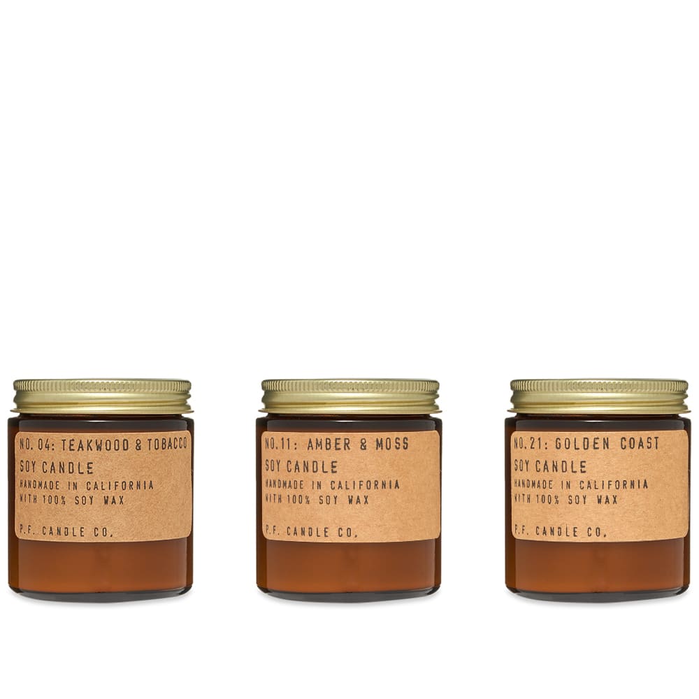 P.F. Candle Co P.F. Essentials Mini Soy Candle Set 3 x 3.5oz END. (Global)