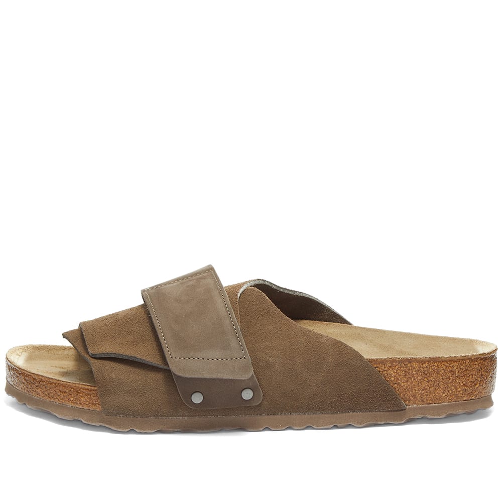 grey suede birkenstocks