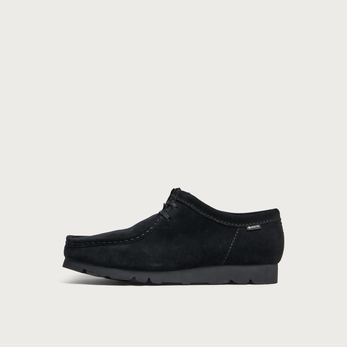 Clarks Originals Men's Black Suede Wallabee Gtx