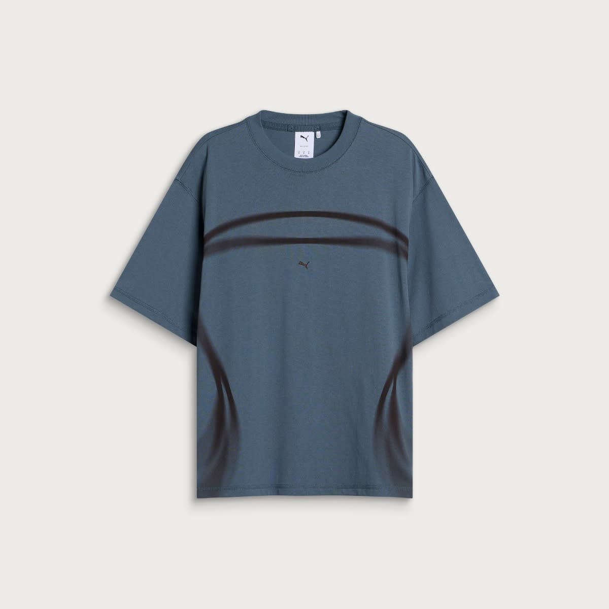 Puma Men's CLRT Graphic T-Shirt in Evening Blue, Size X-Large