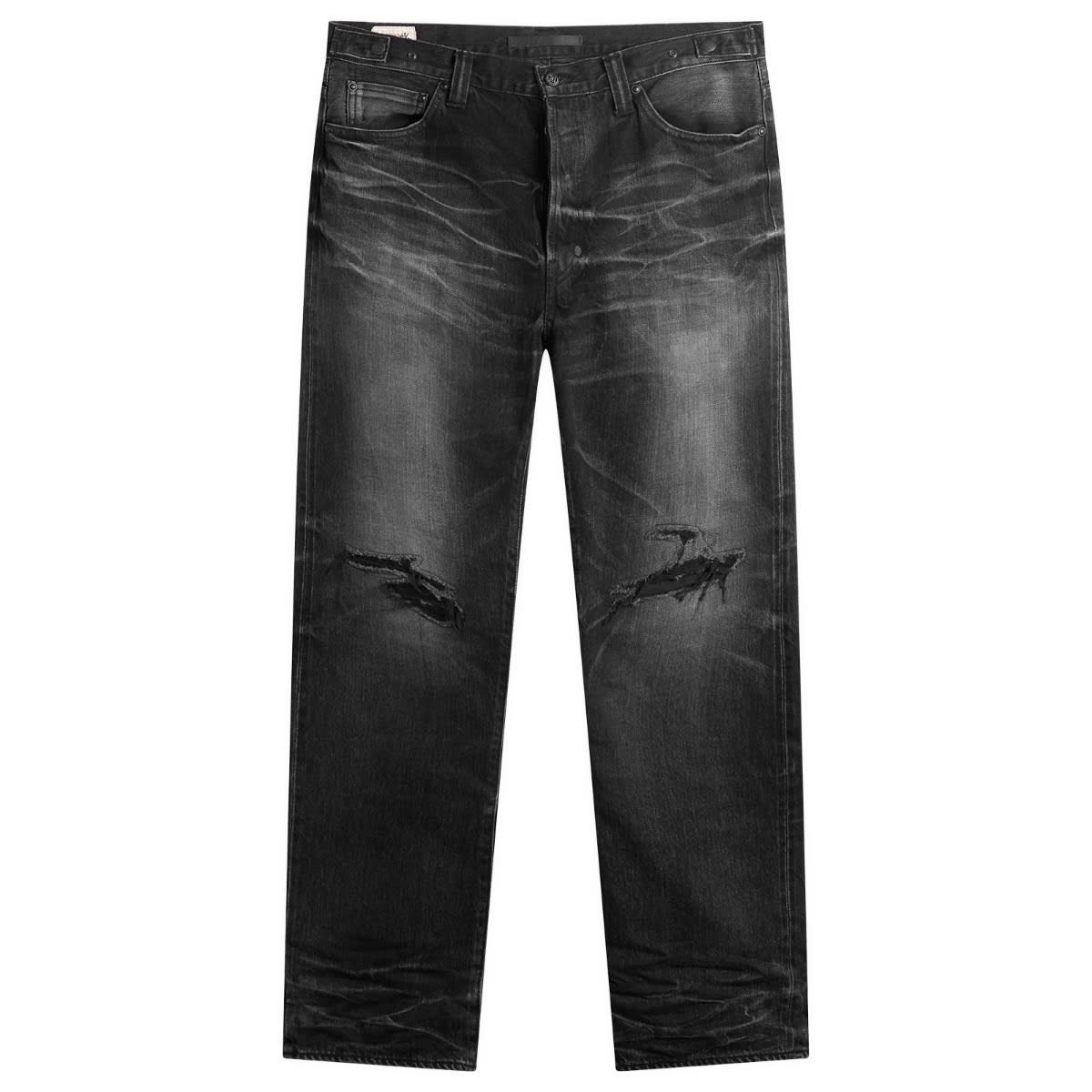 Mastercraft Union Men’s Edo Straight Fit Jeans Black