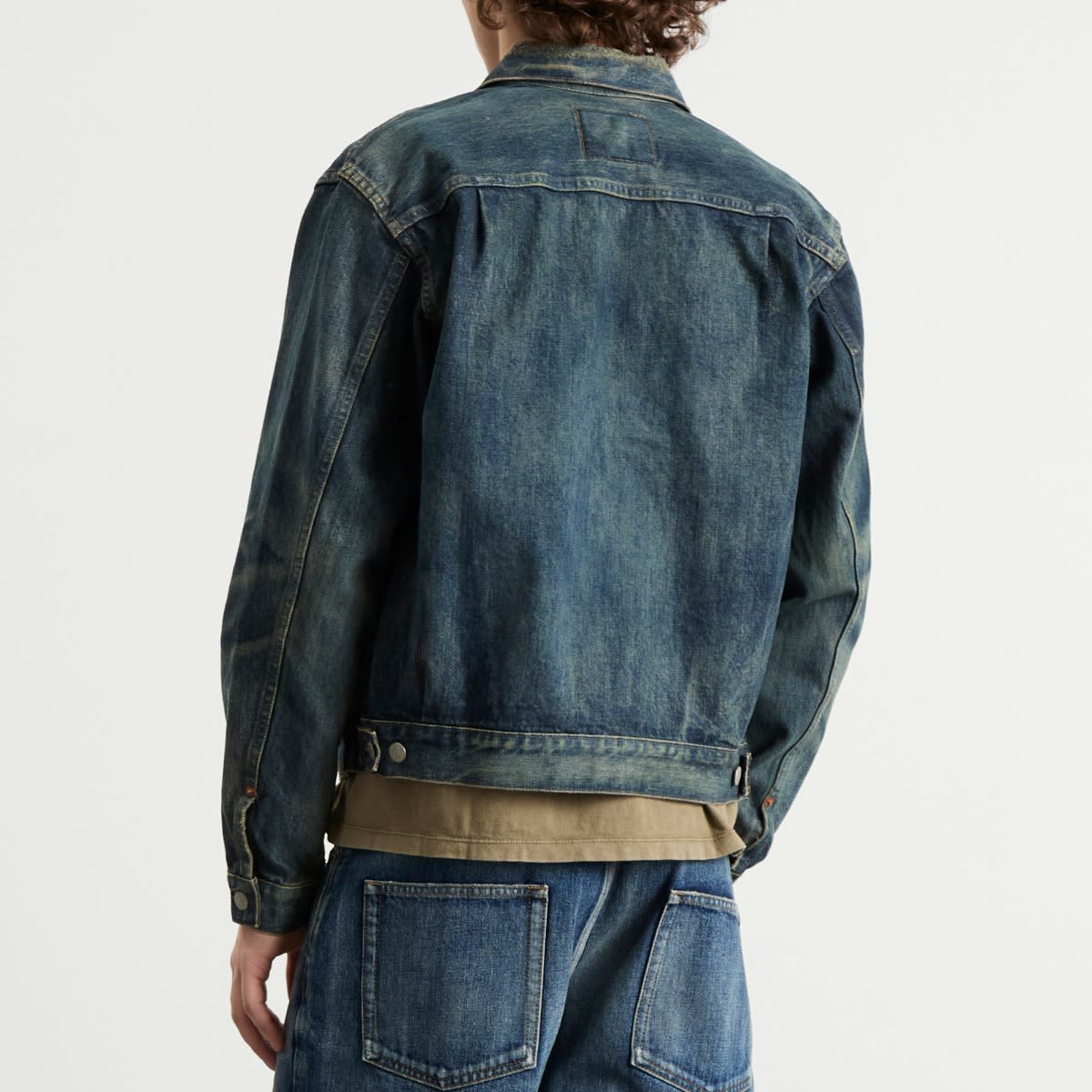 RRL Men's Type 2 Denim Trucker Jacket Westview Wash - Curated Menswear