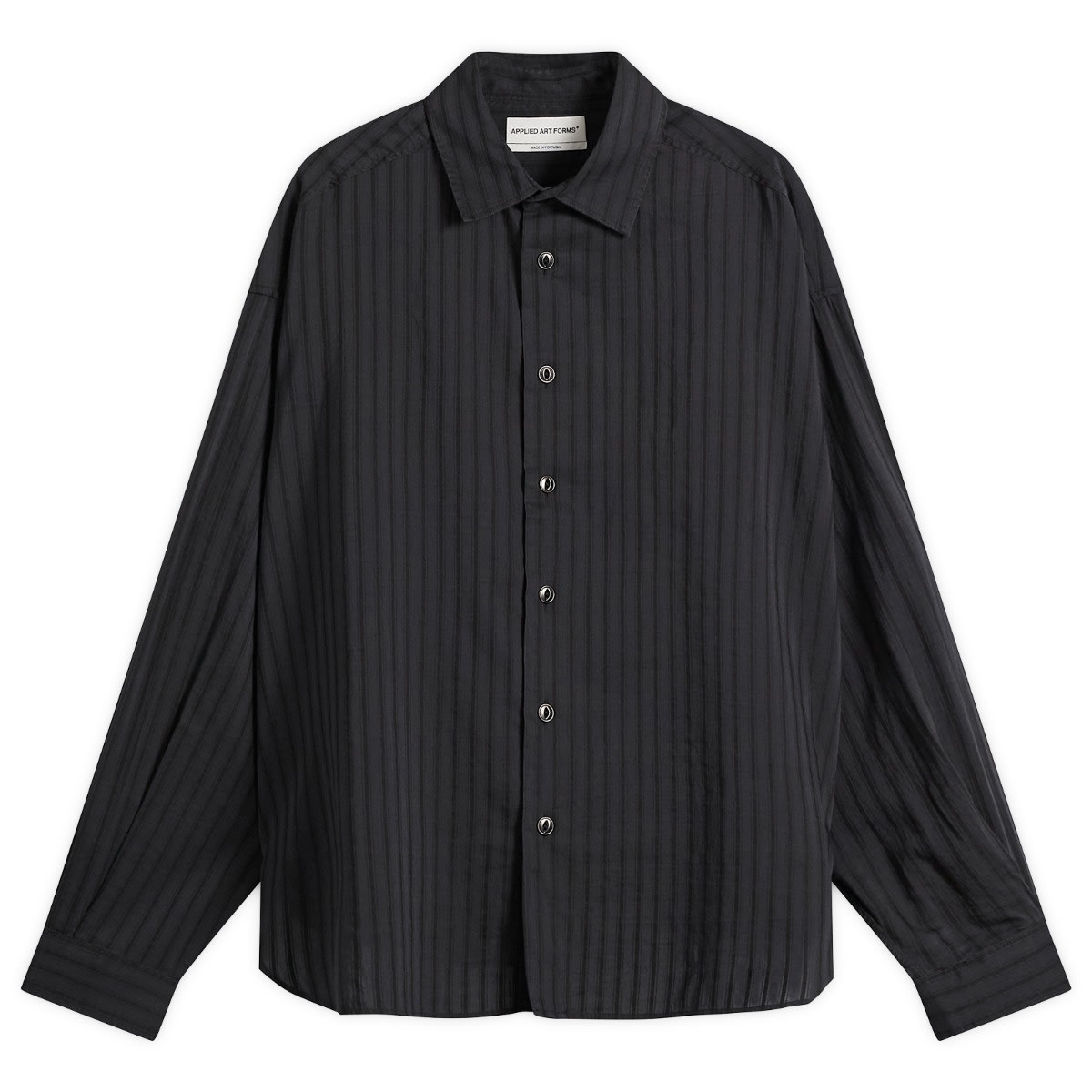 Applied Art Forms Men’s Soho Stripe Shirt Black