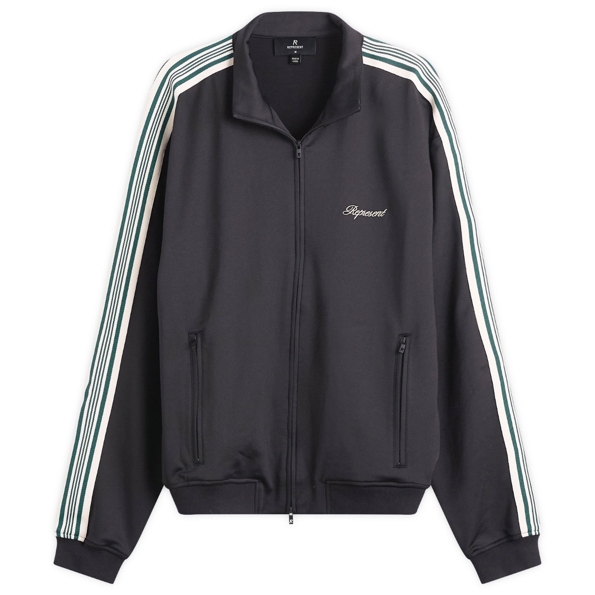 Represent Men’s Taped Track Jacket Jet Black