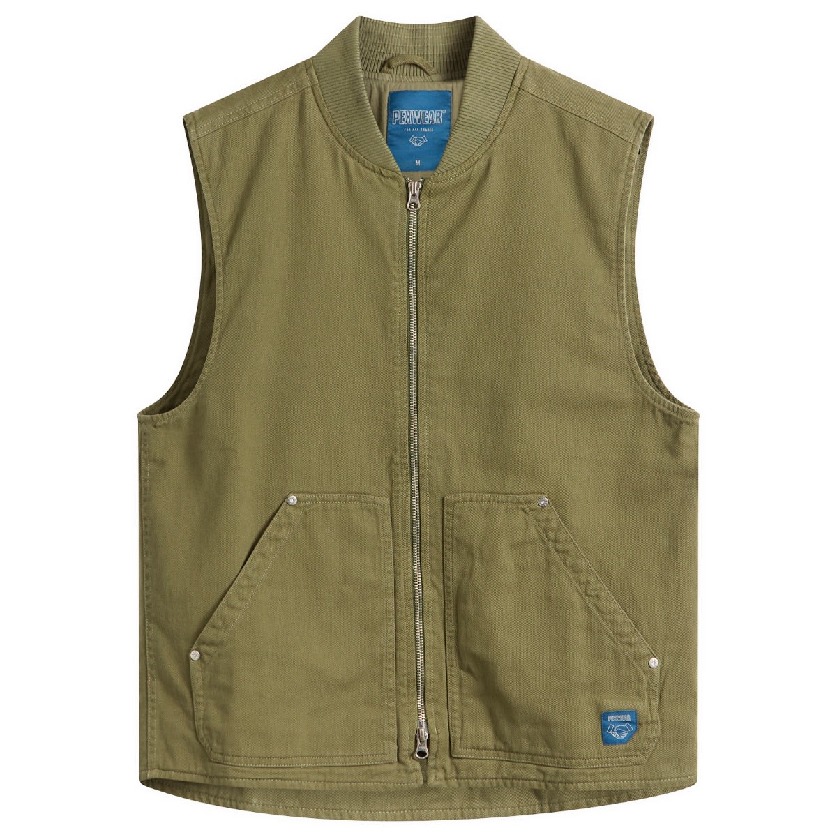 Pexwear Men’s Tradesman Gilet Khaki
