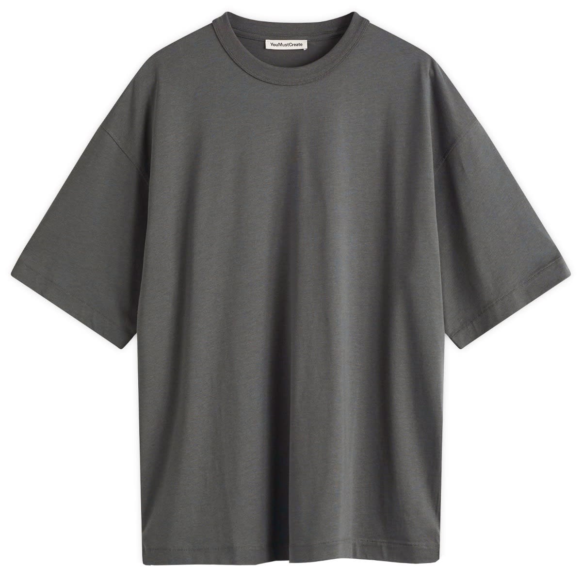 Tシャツ・カットソー YMC Men T-shirt Grey P6YAA GREY YMC Triple T Shirt Grey | END. (US)
