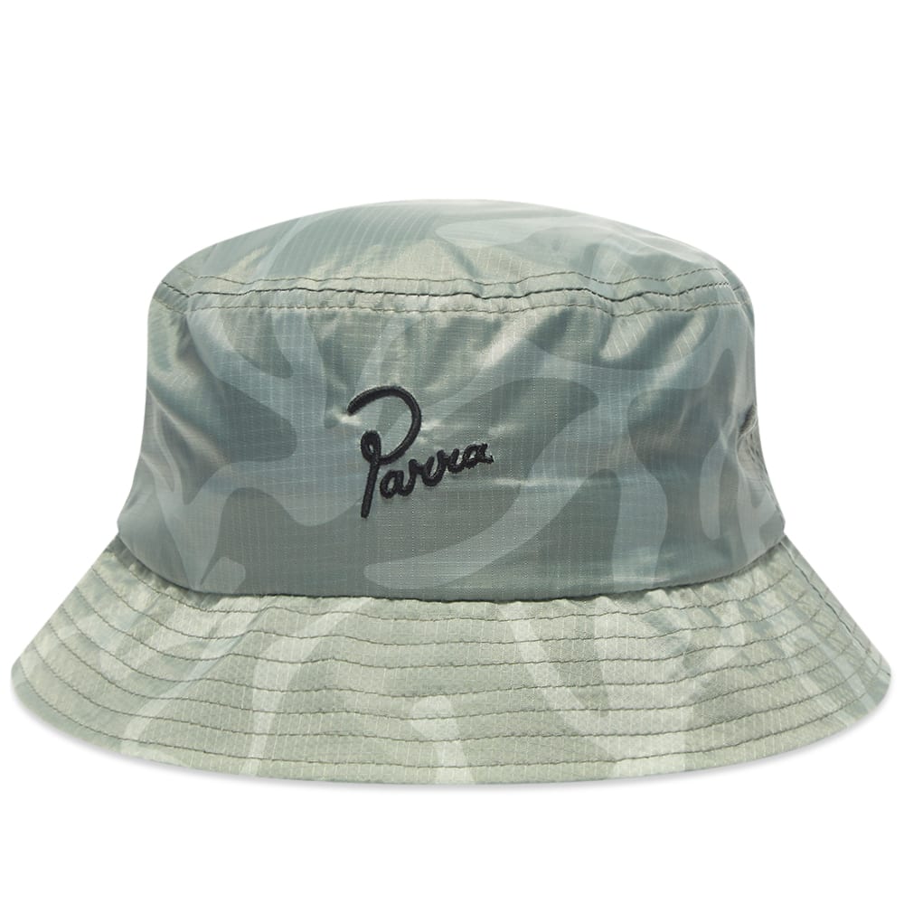 grey camo bucket hat