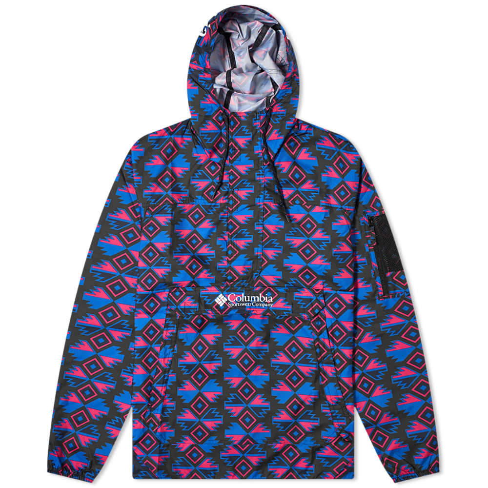 columbia challenger windbreaker in black