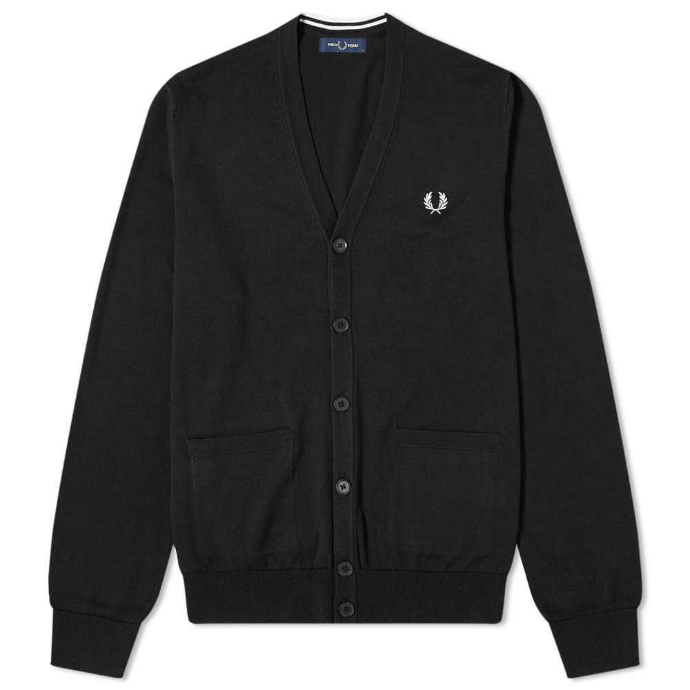 Fred Perry Cardigan Black END.