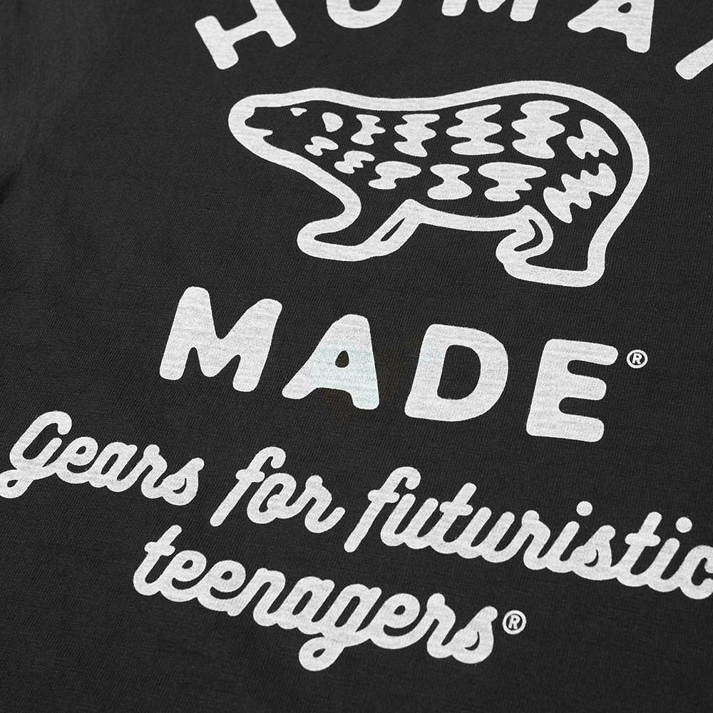 Human Made Polar Bear Logo Pocket Tee Black END. (UK)