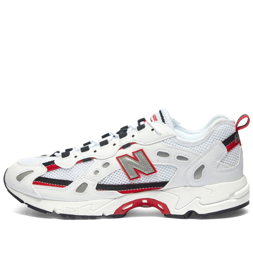 new balance red black white