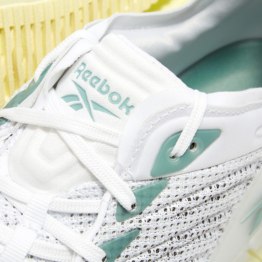 Reebok Zig Kinetica White \u0026 Lemon Glow 