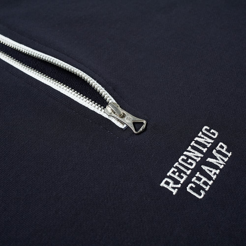 Reigning Champ Logo Half Zip Sweat Navy | END. (Global)