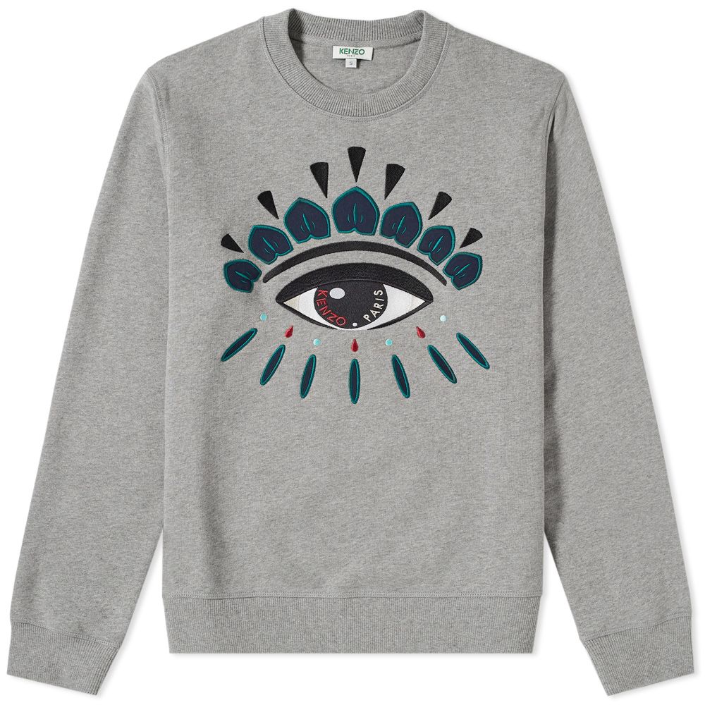 Eye Greyamp; Embroidered Kenzo Sweat BlueEnd OPXiukZT