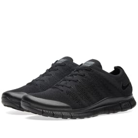 nike free flyknit nsw black