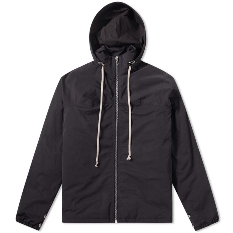 rick owens drkshdw windbreaker black end