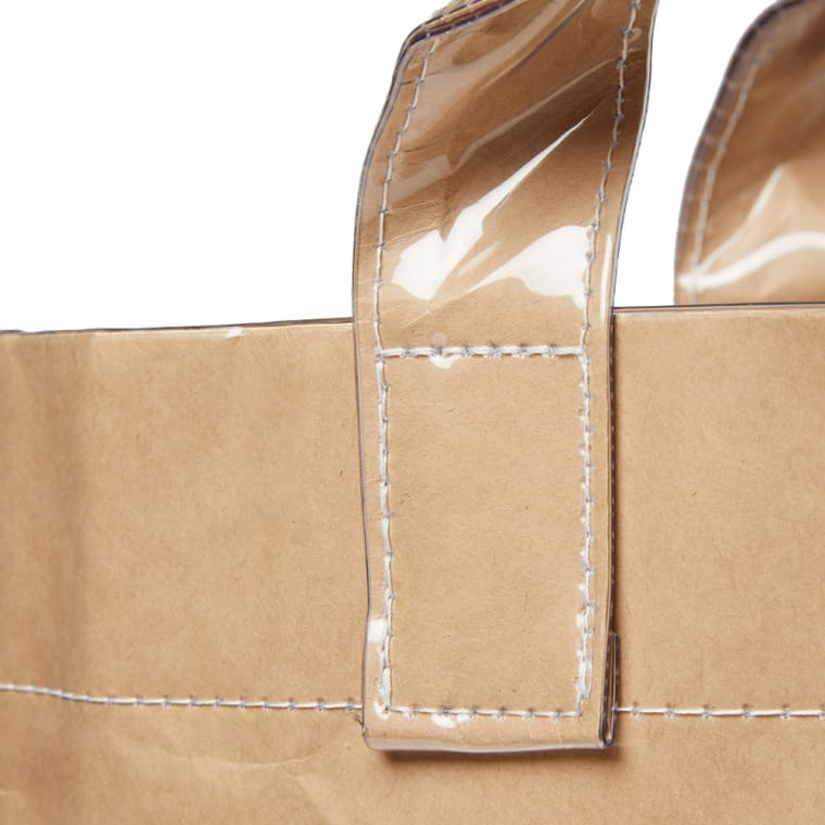 Comme des Garcons SHIRT PVC Kraft Paper Messenger Tote Bag ...