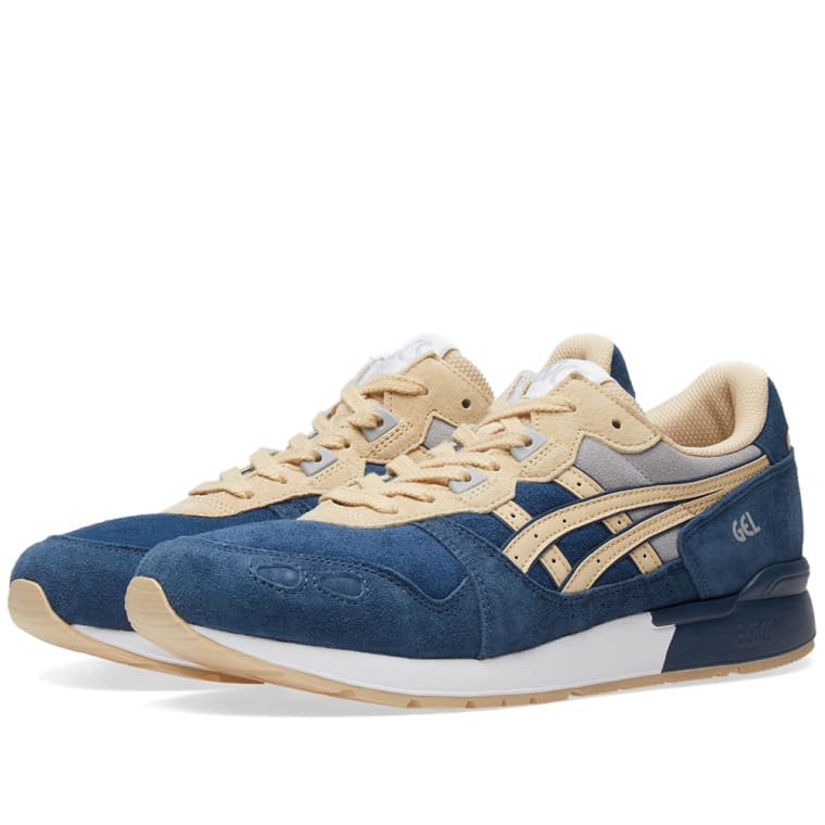 asics beige blue asics beige blue
