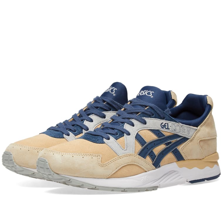 asics gel lyte v beige blue asics gel lyte v beige blue