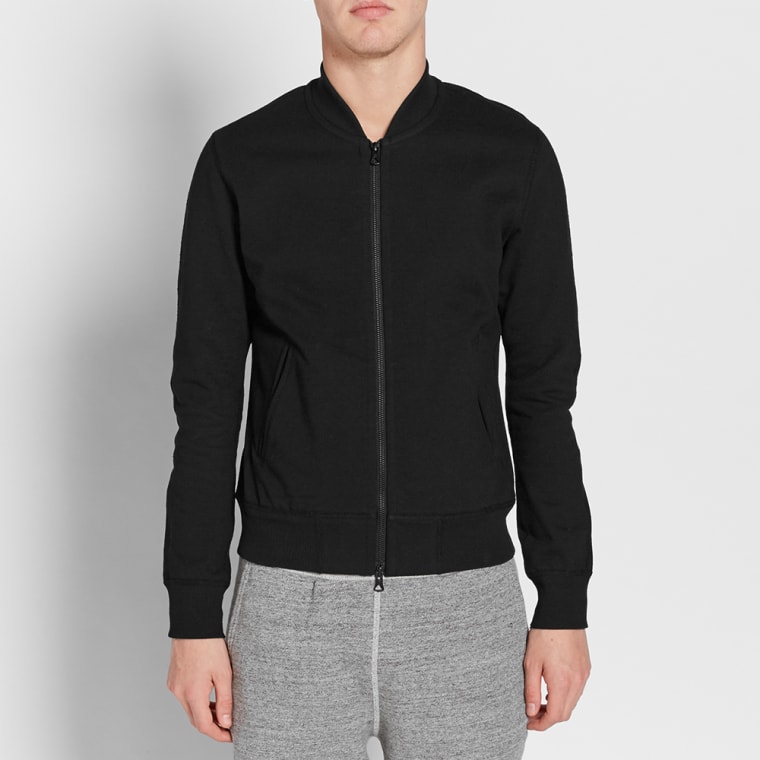 reigning champ varsity jacket black end