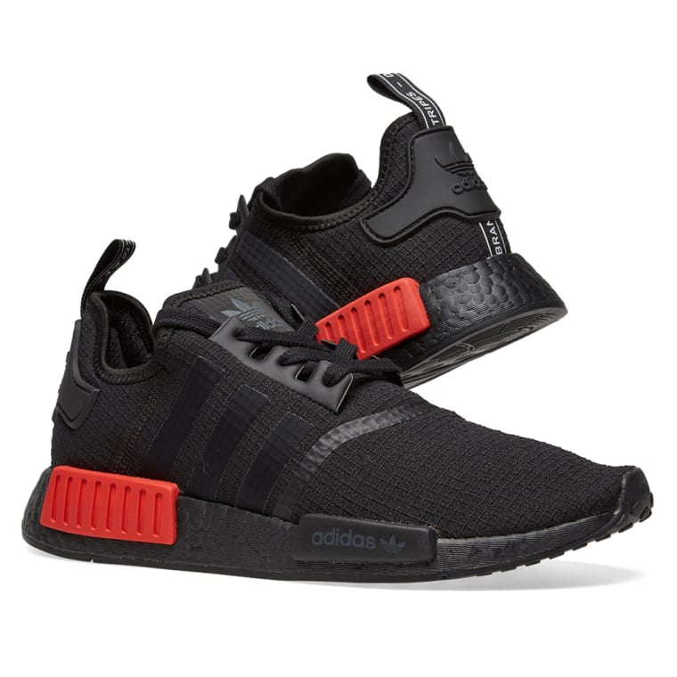 Nmd R1 Core Black Lush Red 2018 Adidas Core Black Nmd R1