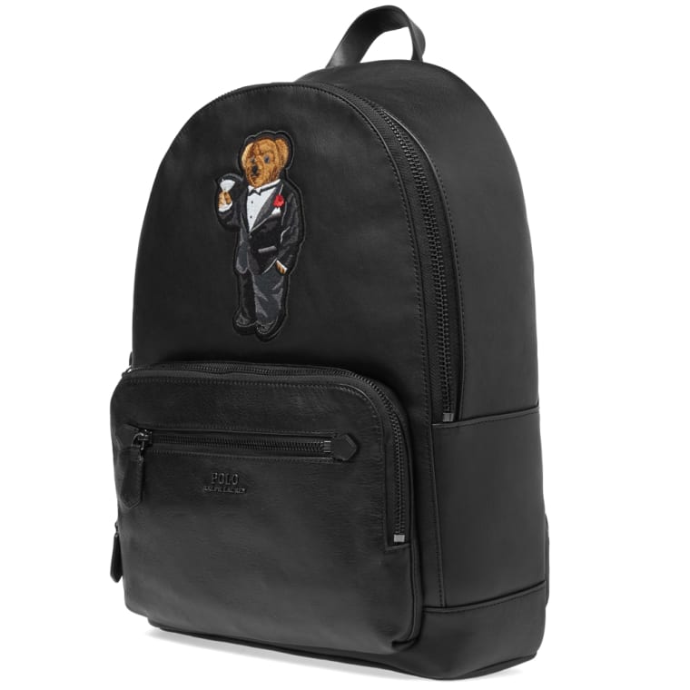 Polo Ralph Lauren Holiday Bear Backpack (Black) END.