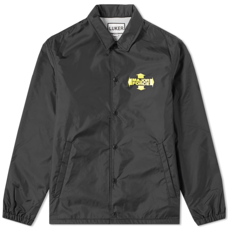 luker by neighborhood mf coach jacket black end