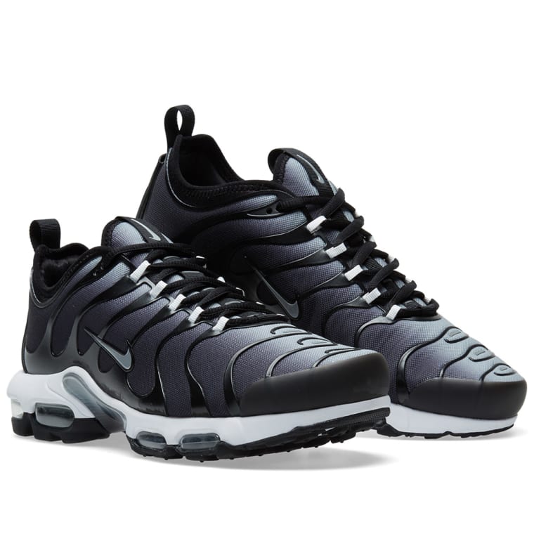 nike tn ultra black grey