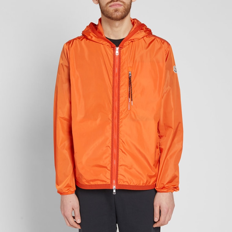 moncler orange windbreaker moncler orange windbreaker