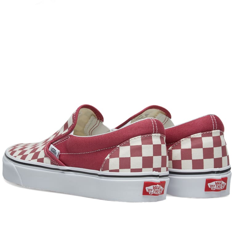 slip on rose vans