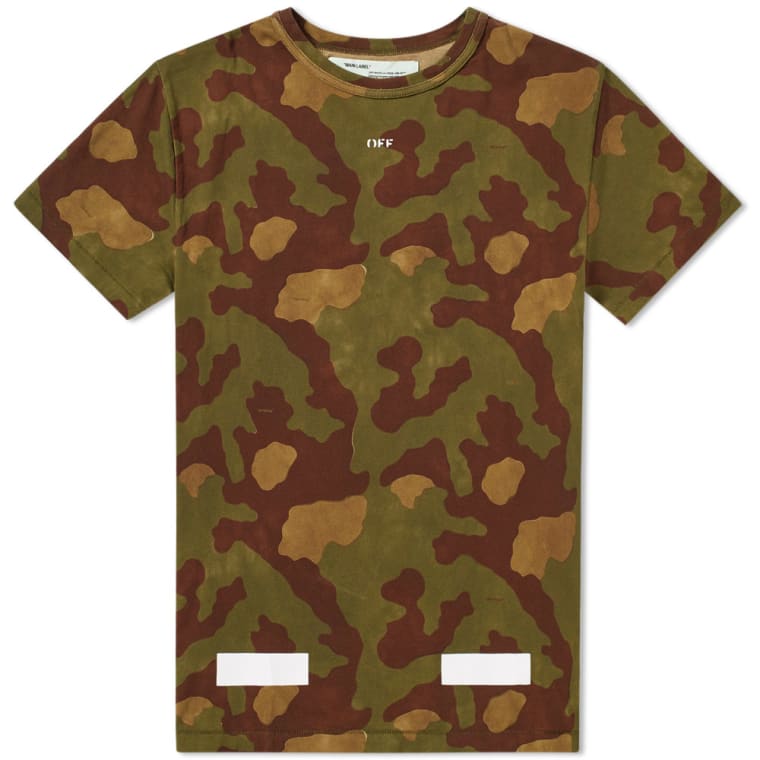 Off White Camouflage Tee Camo White 1 Off White Camouflage Tee Camo White 1