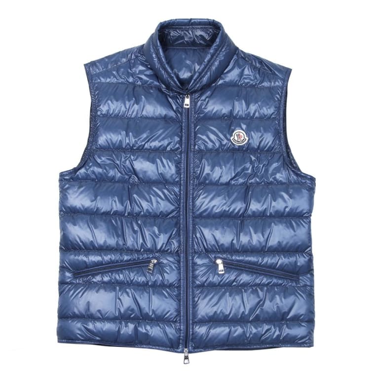 moncler Gilets BLUE moncler Gilets BLUE