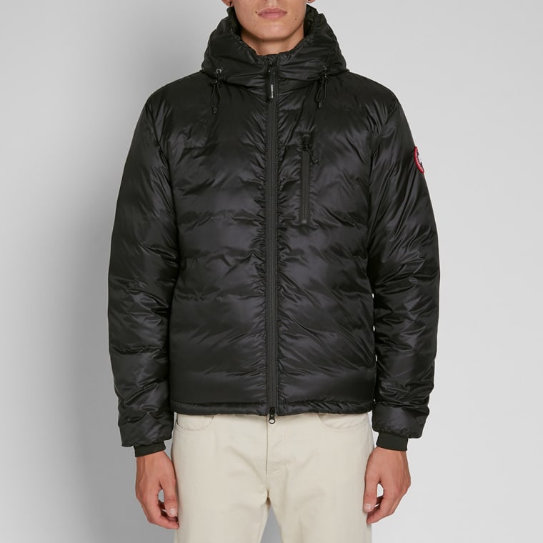 canada goose black hooded jacket canada goose black hooded jacket