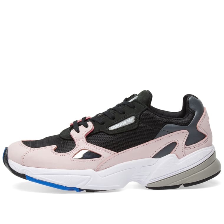 Adidas Falcon W (Core Black & Light Pink) | END.