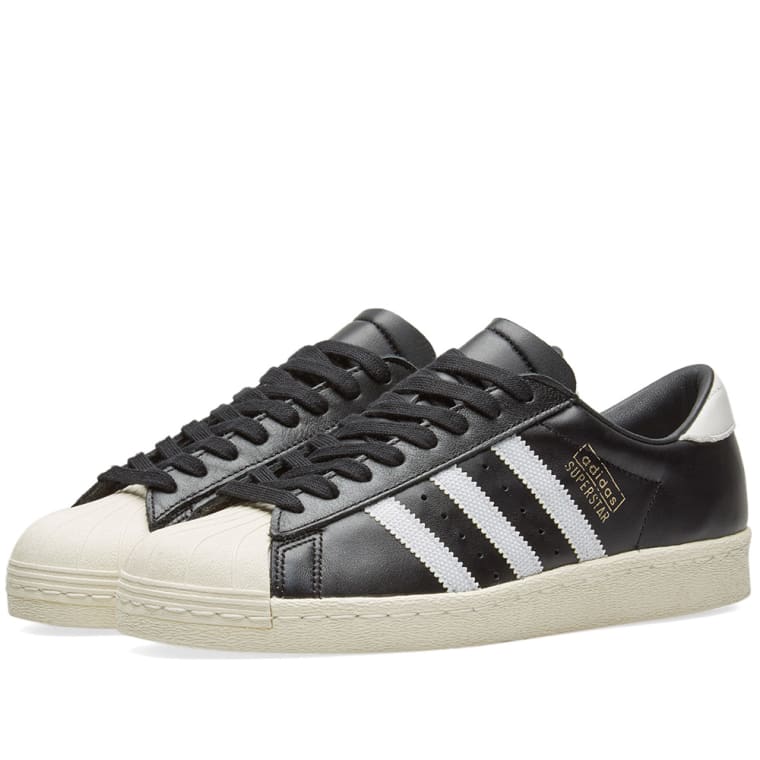 Adidas Superstar OG (Black & White) | END. Adidas Superstar OG Black & White 1