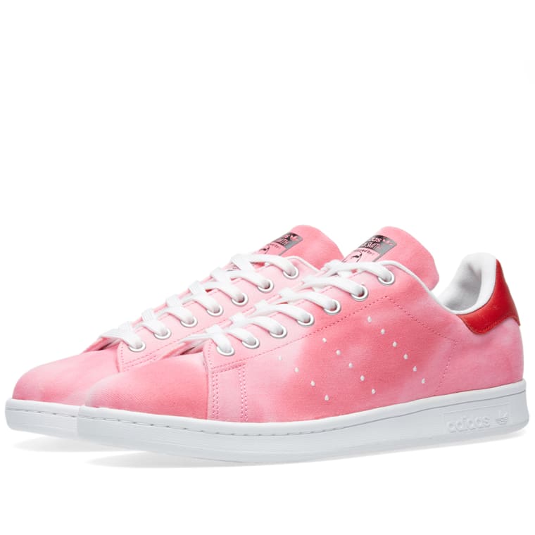 Adidas x Pharrell Williams Hu Holi Stan Smith (White & Red) | END. Adidas x Pharrell Williams Hu Holi Stan Smith White ...